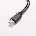 thumbnail image 3 of Lefu USB 2.0 A Male To 2 Dual USB Female Jack Y Splitter Hub Power Cord Adapter Cable, 3 of 8
