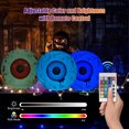 thumbnail image 3 of Yeacher 24Inch Inflatable Eyeball LED Lights Halloween Decorations Luminous Eyeballs With Remote Control 16 RGB Colors 4 Light Modes 10 Brightness Levels for Party Indoor Outdoor Garden Lawn, 3 of 7