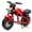 Red, variant on Kids Bike 24V300W Kids Ride On XL Electric Toy Muscle Motorcycle,High-Speed Hub Motor,14in Widen EVA Wheels,Twist Grip Throttle, Speed up to 11.18MPH,Dual Suspension,Music&Light, Long Life Battery F