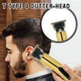 thumbnail image 4 of 3 In 1 Professional Barber Clipper Set, T-Blade Trimmer & Foil Shaver Rechargeable Hair Grooming Kit, 4 of 6