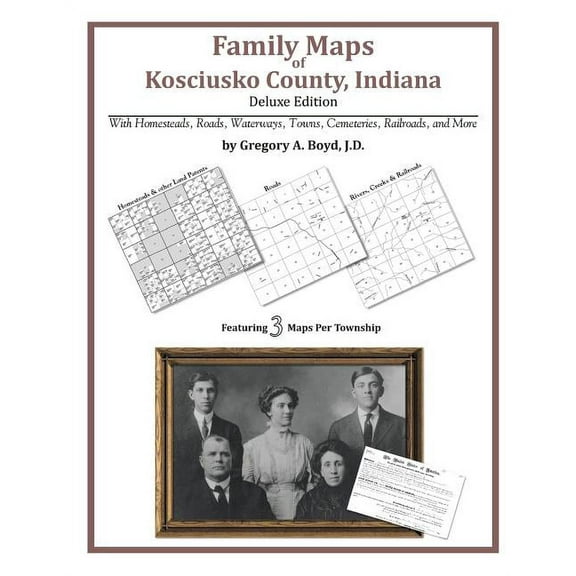 Family Maps of Kosciusko County, Indiana