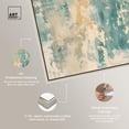 thumbnail image 4 of Minted Ivory I Canvas Textured Abstract by Art Remedy, Silver Frame, 36 x 45, 4 of 7