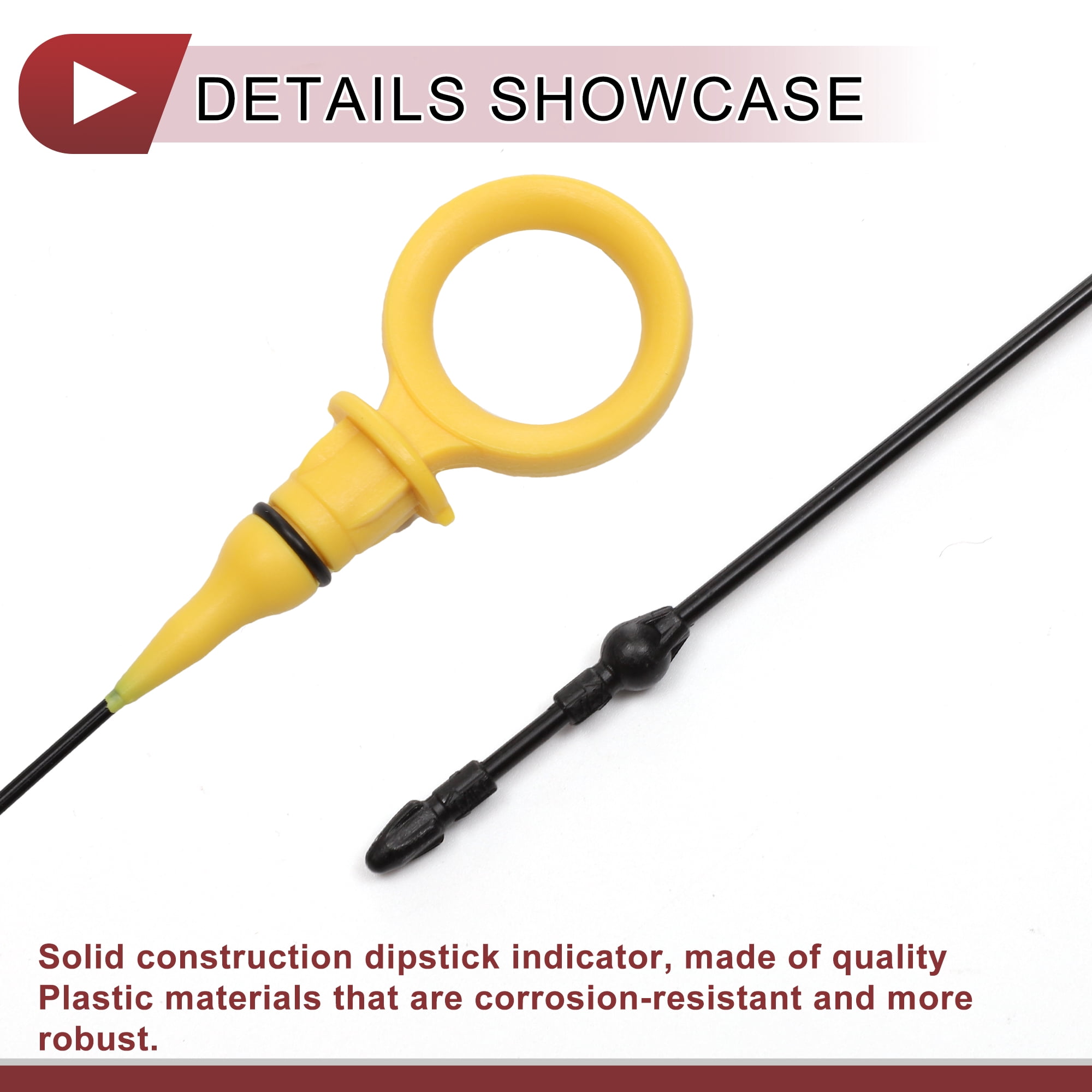 Oil Dipstick Replacement OEM#06H115611E,Oil Dip Stick Compatible with
