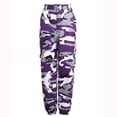 thumbnail image 1 of LSLJS Fashion Women Casual Pocket Bound Feet Zipper Printing Trousers, 1 of 6