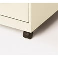 thumbnail image 3 of Pemberly Row 18in 2 Drawer Mobile Smart Vertical Filing Cabinet Pearl White, 3 of 10