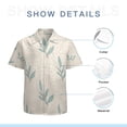 thumbnail image 7 of High Quality Hawaiian Shirts for Men Short Sleeve Aloha Beach Shirt Floral Summer Casual Button Down Shirts Blouses 2IE3UF, 7 of 7