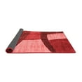 thumbnail image 2 of Ahgly Company Indoor Rectangle Abstract Red Modern Area Rugs, 2' x 4', 2 of 4