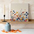 thumbnail image 3 of Ships Next Day Canvas Wall Art 12"x12",Colorful Spring Floral Wood Framed Canvas Print Painting,Elegant Summer Botanical Rustic Ready to Hang Small Picture Wall Decor for Kitchen Dining Room Office, 3 of 9