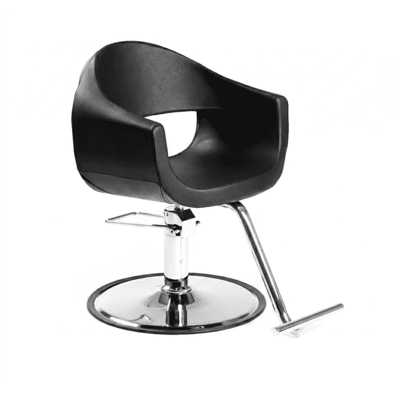 Salon Styling Chair MILLA BLACK Standard Base (Pump 12) Salon Furniture