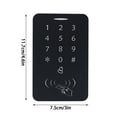 thumbnail image 3 of PEONAVET Entrance Guard Entrance Guard Keyless Entry Door Lock with Keypad, Smart Lock Electronic Locks for Front Door Touchscreen Keypads Door Lock Automatic Lock Support 1000 Users, 3 of 9