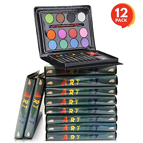 ArtCreativity Mini Art Sets for Kids Pack of 12 23Piece Kits with