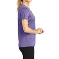 thumbnail image 3 of Mafoose Women's Heather Contender Scoop Neck Tee Pink Purple Heather X-Small, 3 of 5