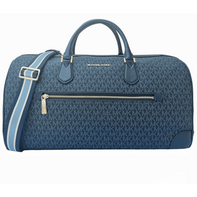 Michael Kors Jet Set Travel XL Duffle Weekender Luggage Bag - Brown