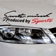 thumbnail image 3 of Ath285-Car Styling Sports Mind Pegatina Emblema Insignia Calcomanía Auto Faro Capó, 3 of 4