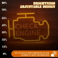 thumbnail image 3 of UPONRAY Check Engine Neon Signs, 11.8'*8.6' Dimmable & USB-Powered LED Neon Light, Stylish Wall Decor for Man Cave, Garage, Workshop(Engraved Letters), 3 of 8