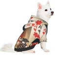 thumbnail image 2 of Fotbe Casino Poker Chips Sudadera con Estampado para Perros Pequeños – Suéter con Capucha para Mascotas, Tela Suave de Forro Polar con Bolsillo-XX-Large, 2 of 7