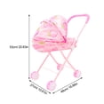 thumbnail image 2 of Shisuyan Poussette Jouet Petite pour Enfants Jeu de Rôle Poussette pour Poupée Bébé Poussette de Simulation Poupées Poussette Jouet Jeu d'Imitation Jouet, 2 of 8