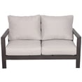 thumbnail image 4 of Atlantis Aluminum Frame Deep Seating Set for 6 in Brown/Silver Cushion, 4 of 9