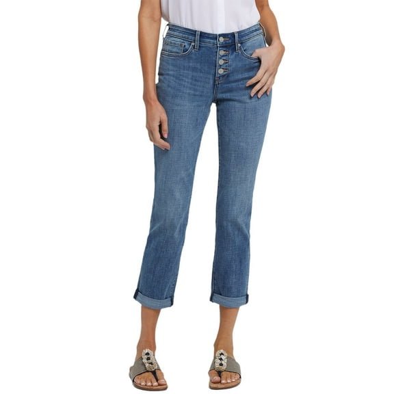 NYDJ womens  Sheri Majorca Bay Slim Jean, 14
