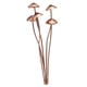 thumbnail image 2 of Estaca de estatua de jardín de hongos de metal | Decoración de jardín de maceta de metal duradero para exteriores | Adorno de suelo resistente a la intemperie para patio, maceta, pasarela | 16,3 cm, 2 of 8