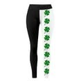 thumbnail image 4 of B91xZ Compression Leggings for Women High Rise Crop Legging with Side Pockets,Black XL, 4 of 4