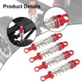 thumbnail image 6 of colcolo 4 Pieces Hydraulic Shock Absorbers for RC Car RC Shocks Replacement 60 mm Sturdy Spare Parts 1:12 Scale Dampers for MN168 D90 Red, 6 of 8