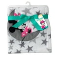 thumbnail image 4 of Disney Baby Minnie Mouse Gray/White Fleece Baby Blanket by Lambs & Ivy, 4 of 5