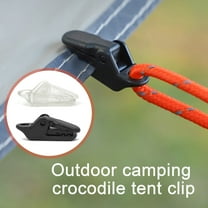 tasrioml 10/20Pcs Outdoor Tarp Clip Heavy Duty Lock Grip Camping Tent Fastener Clip Holder Pool Canopy Awning Cover Shade Cloth Fixing Clamp