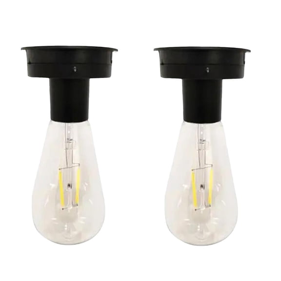 2PCS Garden Lights Solar Panel Replacement LED Module Bulb Light with