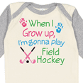 thumbnail image 4 of Inktastic Future Field Hockey Player Boys or Girls Long Sleeve Baby Bodysuit, 4 of 5