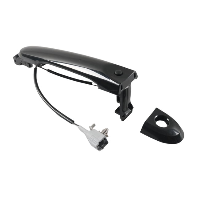 Manija de la puerta Reemplazo exterior Part parte Conjunto de decoración exterior automática 80640-1fe0b 82644-1fa5a para Juke 2011-2017 Delantero izquierdo sin orificio para llave
