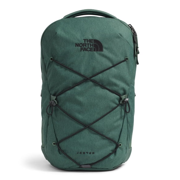 THE NORTH FACE Jester Everyday Laptop Backpack, Duck Green Dark Heather/TNF Black, One Size