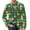 Dark Green, variant on YIFUNIN Men's Christmas Corduroy Blazer, Ugly Holiday Sweater Style Suit Jacket with Pockets, Warm Casual Cardigan for Festive Party Wear,Purple,L