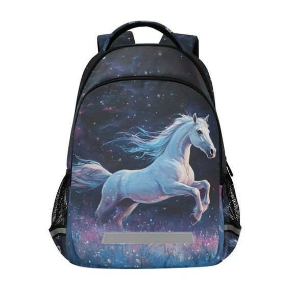 ALAZA Unicorn Running Backpack Elementary School Bag Bookbag Travel Rucksack