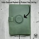 thumbnail image 4 of Funda para pasaporte y cartera de piel auténtica con bloqueo RFID, 4 of 7
