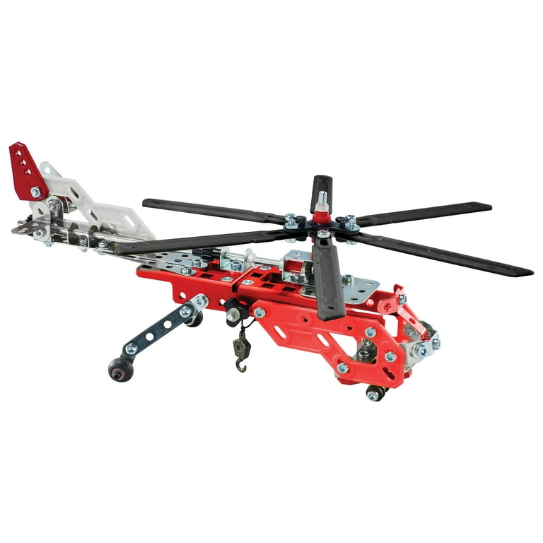 Meccano, Aerial Rescue 20 Flight Model Building Set, 406 Pieces