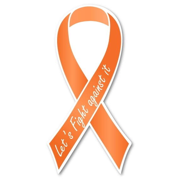 Magnet Me Up Skin Cancer Awareness Magnet - Let's Fight Against It - 3.5x7 Inch