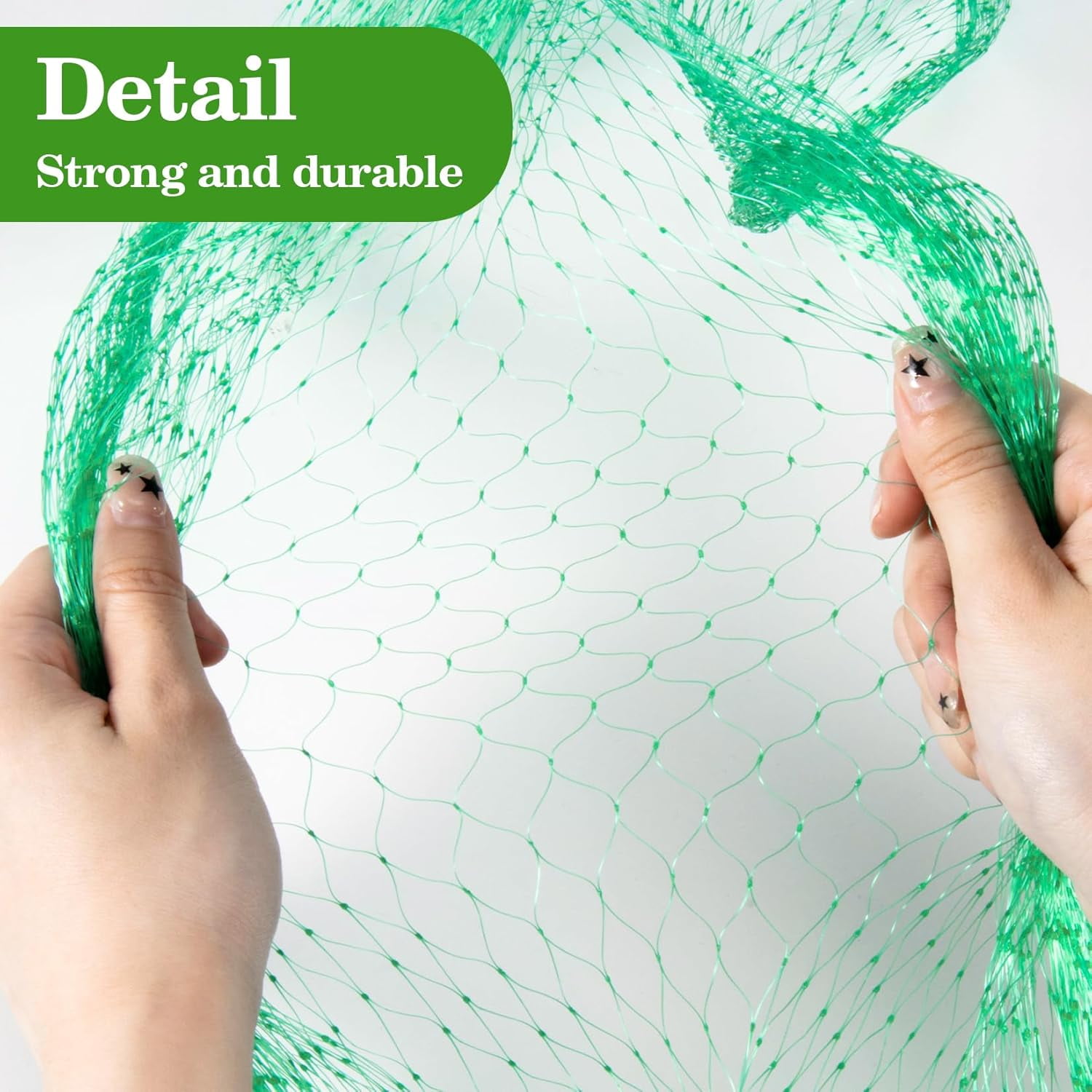 Bird Netting for Garden 13x33ft - Garden Netting Mesh for Garden Protection Bird Fence Plant Netting Chicken Coop Deer Squirrels Poultry Protect Fruit Trees Vegetable