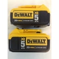 thumbnail image 2 of DeWalt DCB205 20V MAX Lithium-Ion 5 Ah Battery Pack with Gauge (2 Pack), 2 of 4