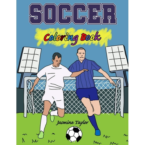 Soccer Coloring Book, (Paperback)