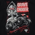 thumbnail image 3 of Monster Jam Grave Digger Fleece Pullover Hoodie Adult, 3 of 5
