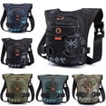 thumbnail image 2 of Bangcool Sac de Jambe Rabattable Sac de Poitrine Portable Multifonction pour Cyclisme en Plein Air, 2 of 10