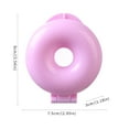 thumbnail image 3 of Steadline Non-Stick Silicone Donut Baking Mold Set - Flexible Cake Pan for Homemade Pastries and Desserts Featuring Easy Release and Dishwasher Safe Construction, 3 of 8