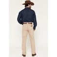 thumbnail image 3 of Wrangler Men's 936 High Rise Prewashed Cowboy Cut Slim Straight Jeans Tan 38W x 30L  US, 3 of 4