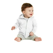 Precious Cargo® Infant Full-Zip Hooded Sweatshirt. Car78izh White 06M