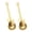 Gold, variant on Wovilon Stainless Steel Spoon Guitar Spoon Coffee Stirring Spoon Ice Bar Spoon Music Bar Spoon Mug Spoon