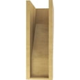thumbnail image 4 of 7"W x 14"D x 21"H Classic Clemmons Rough Cedar Woodgrain TimberThane Corbel, Primed Tan, 4 of 6