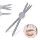 thumbnail image 3 of Medición De Posicionamiento De Cejas Acero Inoxidable Calibrador De Cejas De 3 Puntos Diseñador De Cejas Para Varios Usos De Cejas Para Principiantes, 3 of 5