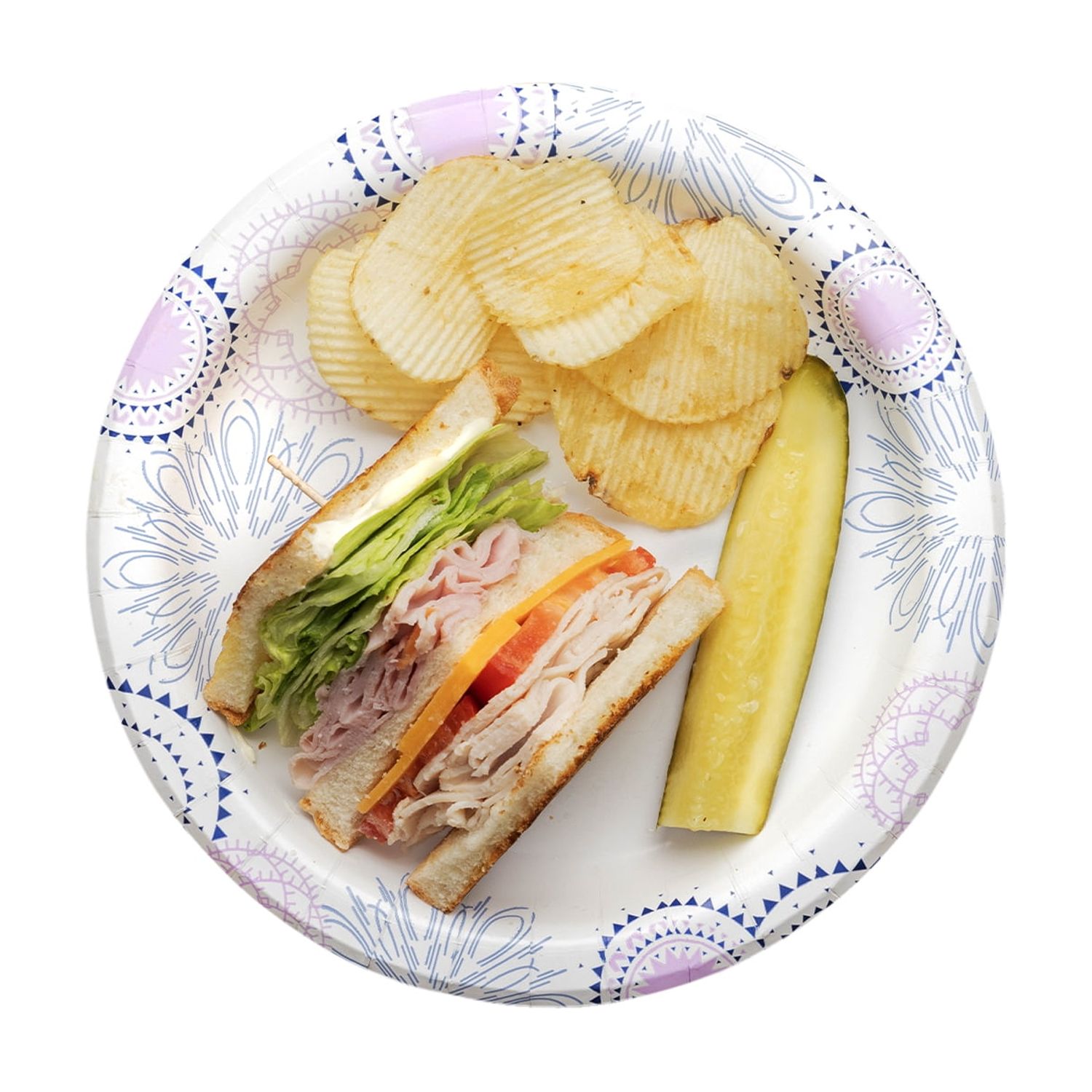 Great Value Disposable Paper Plates, 8.5", 300 Count photo 5
