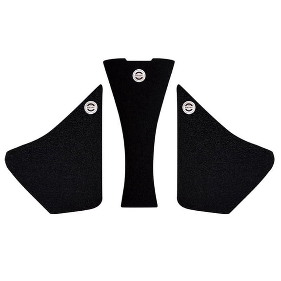 Motorcycle Fuel Tank Traction Pad Rubber Side Gas Knee Grip Protector Decal Stickers for Z1000 2015-2021,1 x Fuel tank sticker,Black